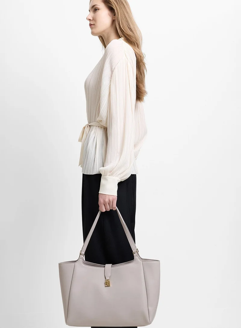 Women  Grey Mayfair Tote Bag