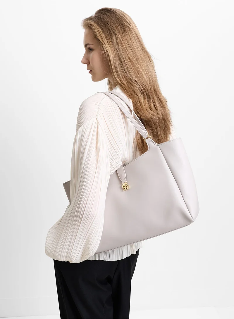 French Connection Mayfair Tote Bag Women  Grey Mayfair Tote Bag for Women | Best Price UAE