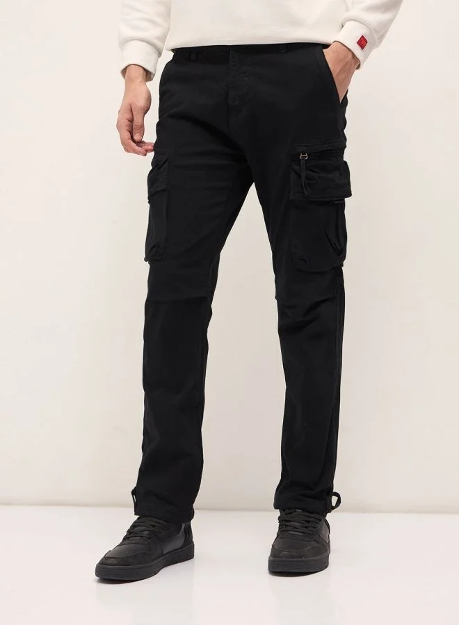 THE BEAR HOUSE Men's Rugged Cargo Pants – Durable, Comfortable, Multi-Pocket Design for Work, Outdoor Adventures, Hiking, and Everyday Wear
