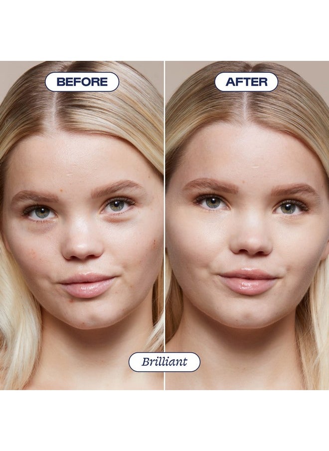 ALLEYOOP Game Face Concealer Makeup, Lightweight To Medium Buildable Coverage Under Eye Concealer, For Blemishes, Creaseproof And Hydrating With Aloe Stem Cell, Smooth Second Skin Finish Brilliant  - Image 3
