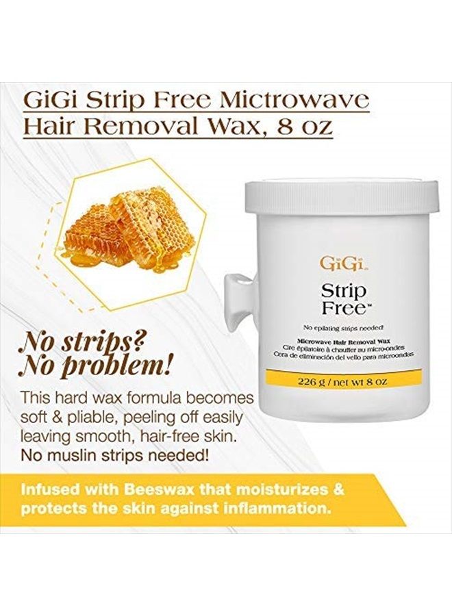 GiGi شمع إزالة الشعر بالميكروويف بدون شرائط، 8 أونصات - Image 5