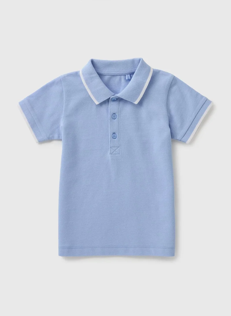 Matalan Boys Blue Casual Polo Shirt