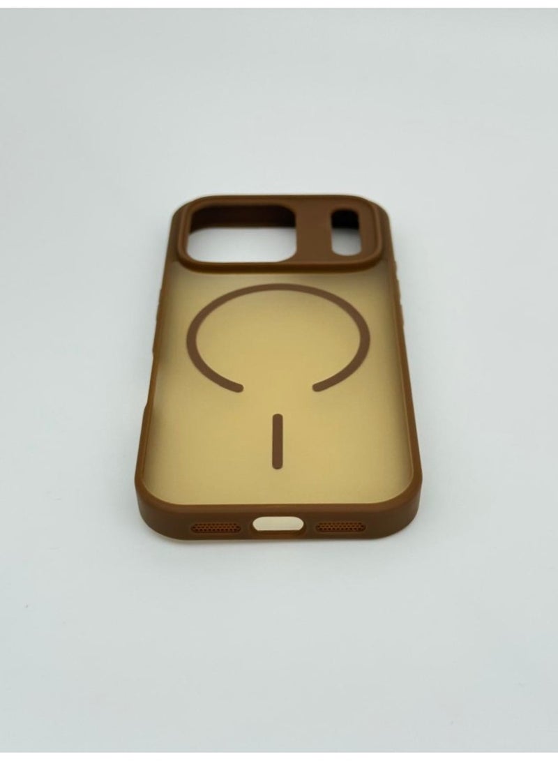 general Matte Translucent Magnetic MagSafe-Compatible Phone Case – Shockproof Soft Edge Cover with Camera Protection for iPhone 17 Pro Max - Image 4