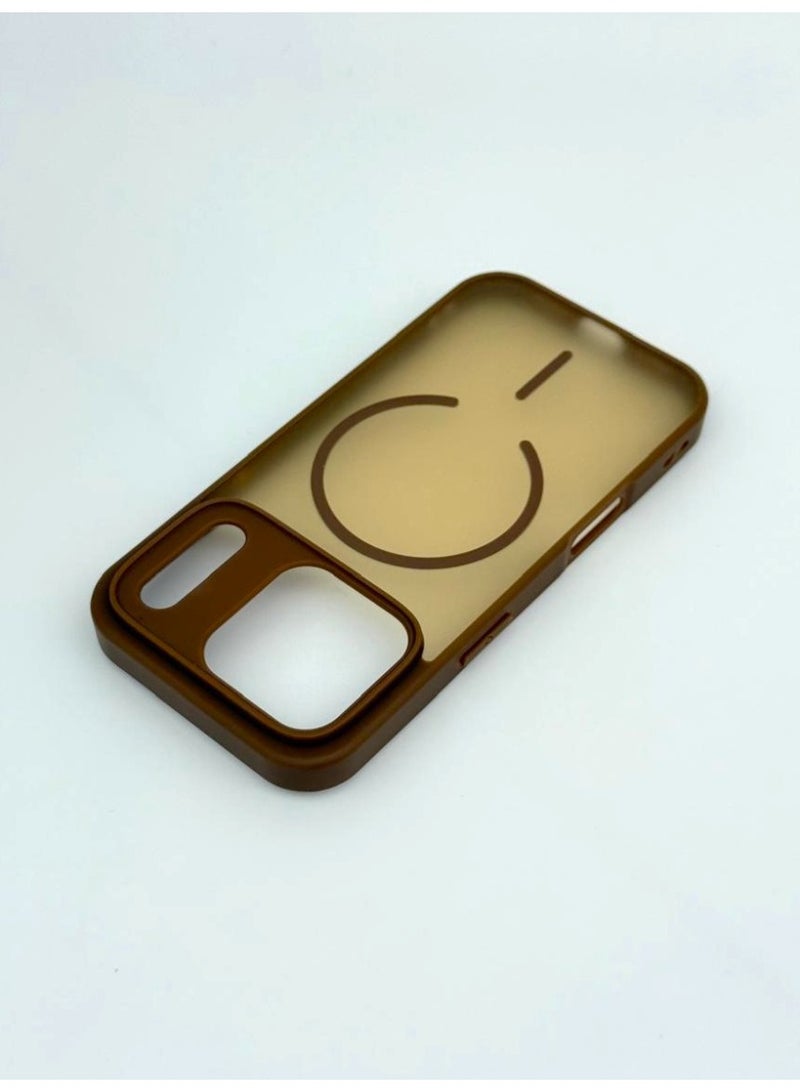 general Matte Translucent Magnetic MagSafe-Compatible Phone Case – Shockproof Soft Edge Cover with Camera Protection for iPhone 17 Pro Max - Image 3