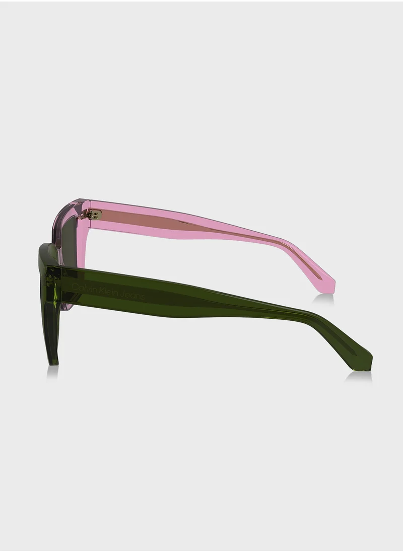 Calvin Klein Jeans Modified Rectangle Sunglasses