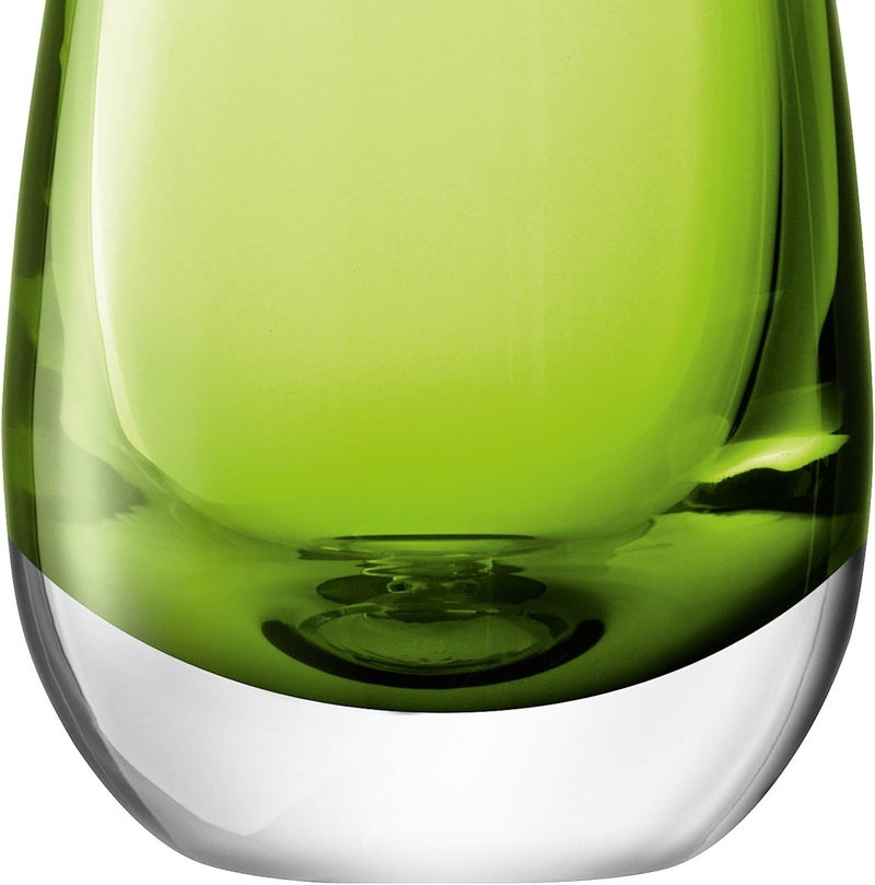 LSA Olive Glass Bud Vase H14cm Elegant Decorative for Tabletop or Gift Use, Made in Poland - Image 5