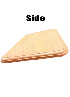 TDAO Plastic Wood Grain Serving Tray, Nordic Style Breakfast Tray, Fruit Decorative Platter, Tea Snack Tray for Coffee, Family Party and Festival 38 x 26.9 x 1.7CM  - Image 3