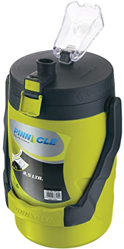 PINNACLE Reusable Insulated Water Jug – 85oz Leakproof Portable Water Jug – Insulated Water Jug with Spout – Insulated Half Gallon Water Bottle – Insulated Water Jug for Camping, Picnics, Hiking (Teal Green) - Image 1