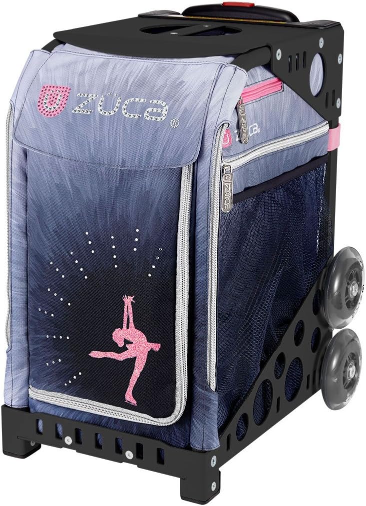 ZUCA ZCA Sport Ice Dreamz Lux Rolling Bag with Black Frame flashing wheels - Image 1