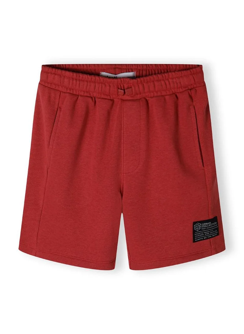MINOTI Teen Boys Fleece Shorts with Rib