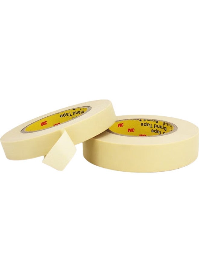 3M 3M High-Temperature Resistant Masking Tape, Heat-Resistant, Traceless, Solvent-Resistant, For Painting, Fixing, Protection, And Bundling [30Mm*55M] 2310 - Image 3
