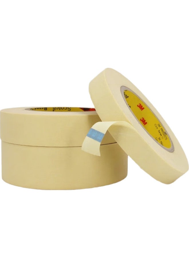 3M 3M High-Temperature Resistant Masking Tape, Heat-Resistant, Traceless, Solvent-Resistant, For Painting, Fixing, Protection, And Bundling [30Mm*55M] 2310 - Image 2
