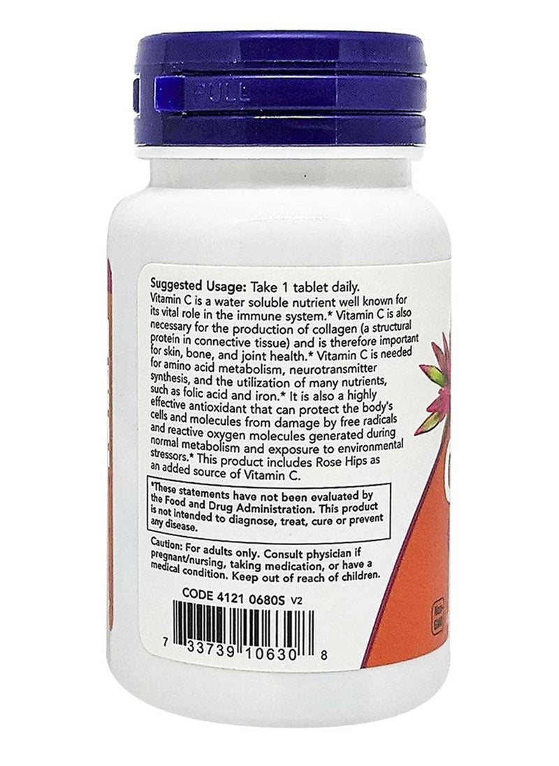 C-1000 Vitamin C Tablets For Antioxidant And Immune Support, Pack of 30's