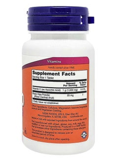 now C-1000 Vitamin C Tablets For Antioxidant And Immune Support, Pack of 30's  - Image 2