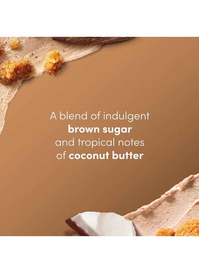 Dove Dove Scrub Brown Sugar & Coconut Butter For Silky Smooth Skin Body Scrub Exfoliates & Restores Skin's Natural Nutrients 10.5 oz  - Image 3