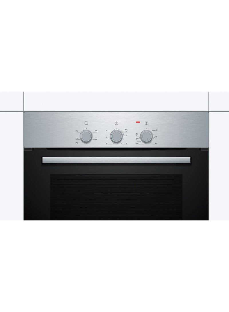 BOSCH Series 2 Built-in oven 60 x 60 cm Stainless steel HBF011BR0T HBF011BR0T Stainless steel - Image 3