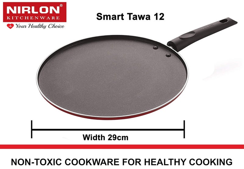Nirlon Nirlon Non-Stick Coated Dishwasher Safe Aluminium Kitchen Utencils Set of 4 Pieces (FT11_CS26_ST12_CS24)  - Image 4