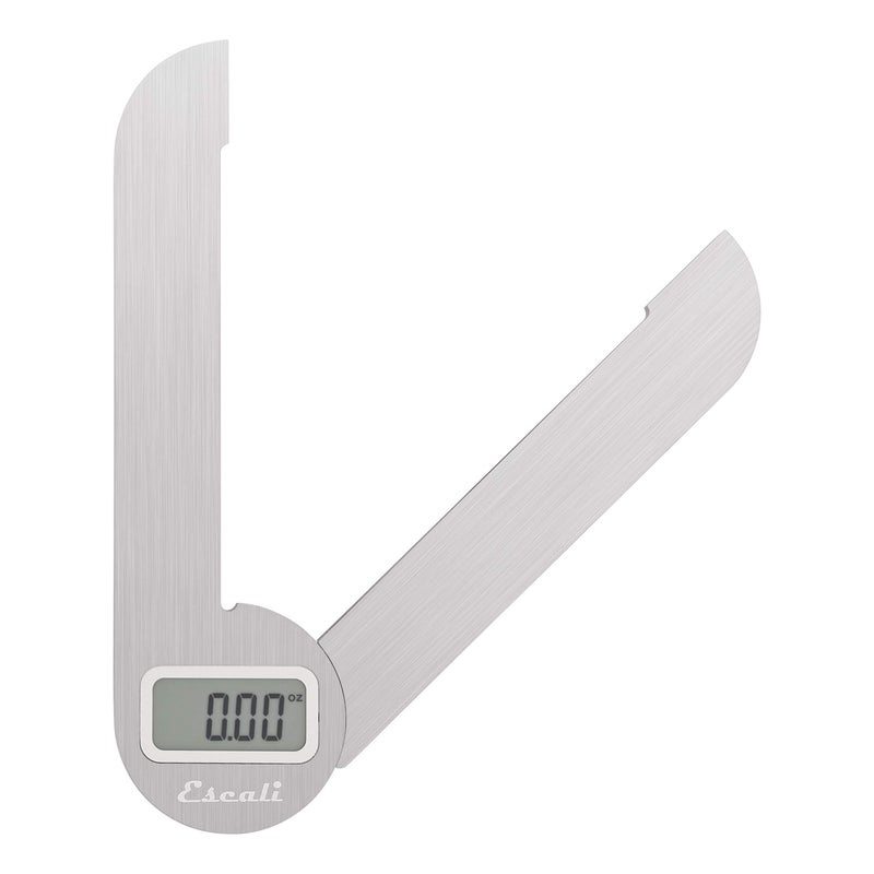 Escali F115 Compact Kitchen Scale 11 lb5 kg Stainless Steel