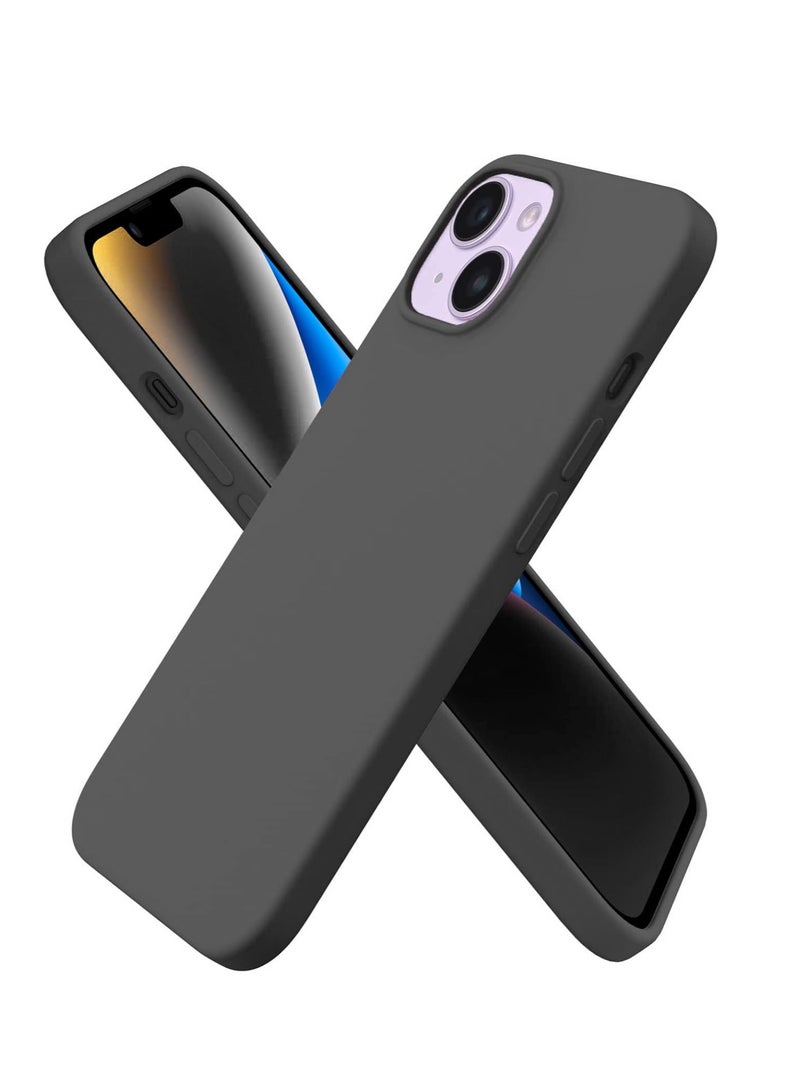 Compatible with iPhone 13/iPhone 14-inch Case, Premium Liquid Silicone Case, Full Body Protective Cover, Shockproof, Slim Phone Case, Anti-Scratch...