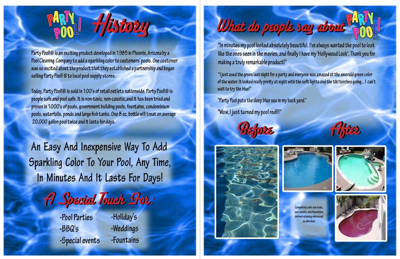 Party Pool LLC 3 Pack - Party Pool Color Additive Rockin Red - Image 5