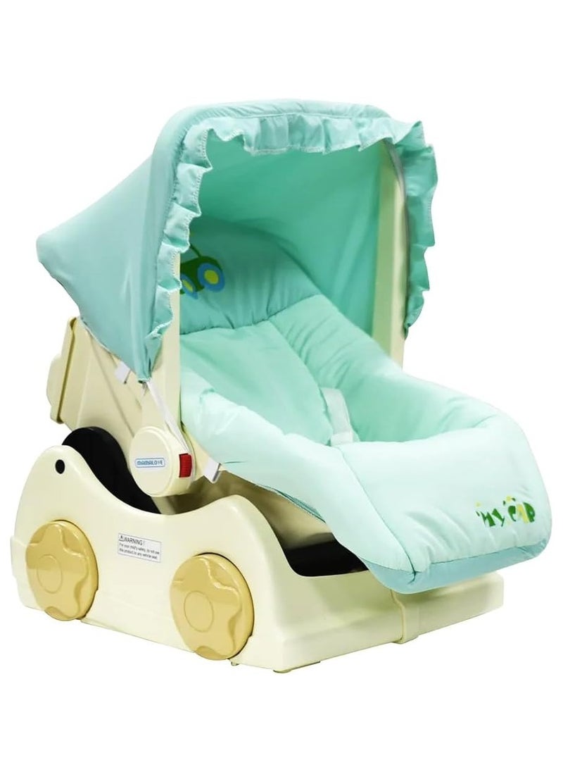 Mamalove MAMA LOVE Baby Carry Cot Swing with Storage Box Pink  - Image 1