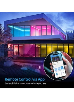 Govee Govee smart LED strip lights for bedroom 32.8ft wifi LED strip lighting work with alexa google assistant 16 million colors with app control and music sync LED lights for party 2 rolls of 16.4ft  - Image 3