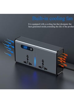 ELTRAZONE Compact 200W Power Inverter: Reliable DC to AC Converter for Vehicles  - Image 5