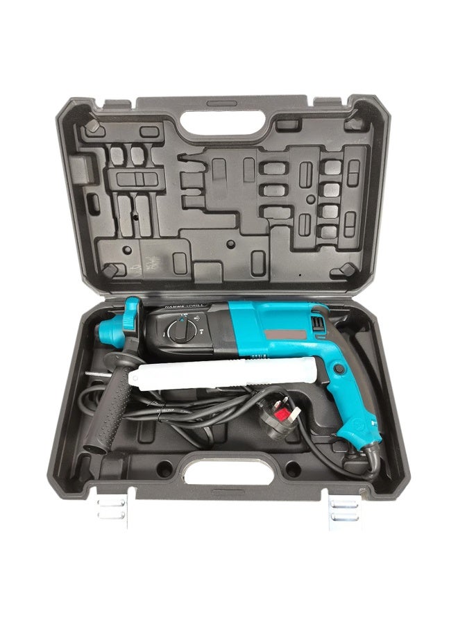 Rotary Hammer Drill Heavy Duty Hammering Drilling Machine 1000W 26mm 1500rpm 220/240V 50/60Hz - MIR26A - Image 3