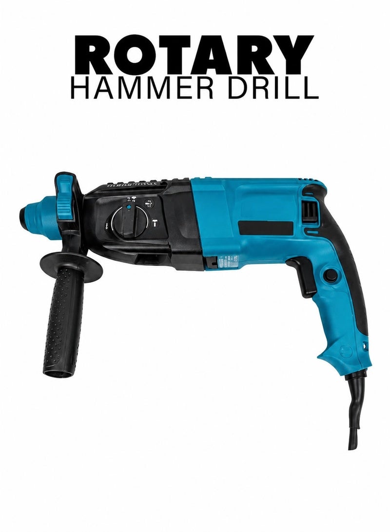 Rotary Hammer Drill Heavy Duty Hammering Drilling Machine 1000W 26mm 1500rpm 220/240V 50/60Hz - MIR26A - Image 1