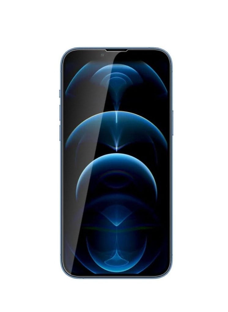 Nillkin - Nillkin 2-in-1 HD Full Screen Tempered Glass Screen Protector 0.33mm  screen and camera protective film Apple iPhone 14 Max 6.7 2022-Black - Image 1
