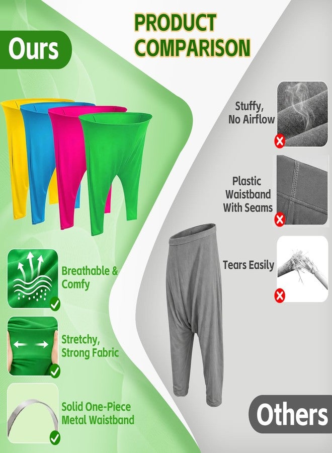 IJEUH Granny Pants Yard Game, 2Pcs Granny Pants Outdoor Games, 8 Colorful Bouncy Balls & 1 Air Pump, Outdoor Tossing Games for Family Children's Mother's Father's Day Carnival Party Reunion Gathering - Image 3