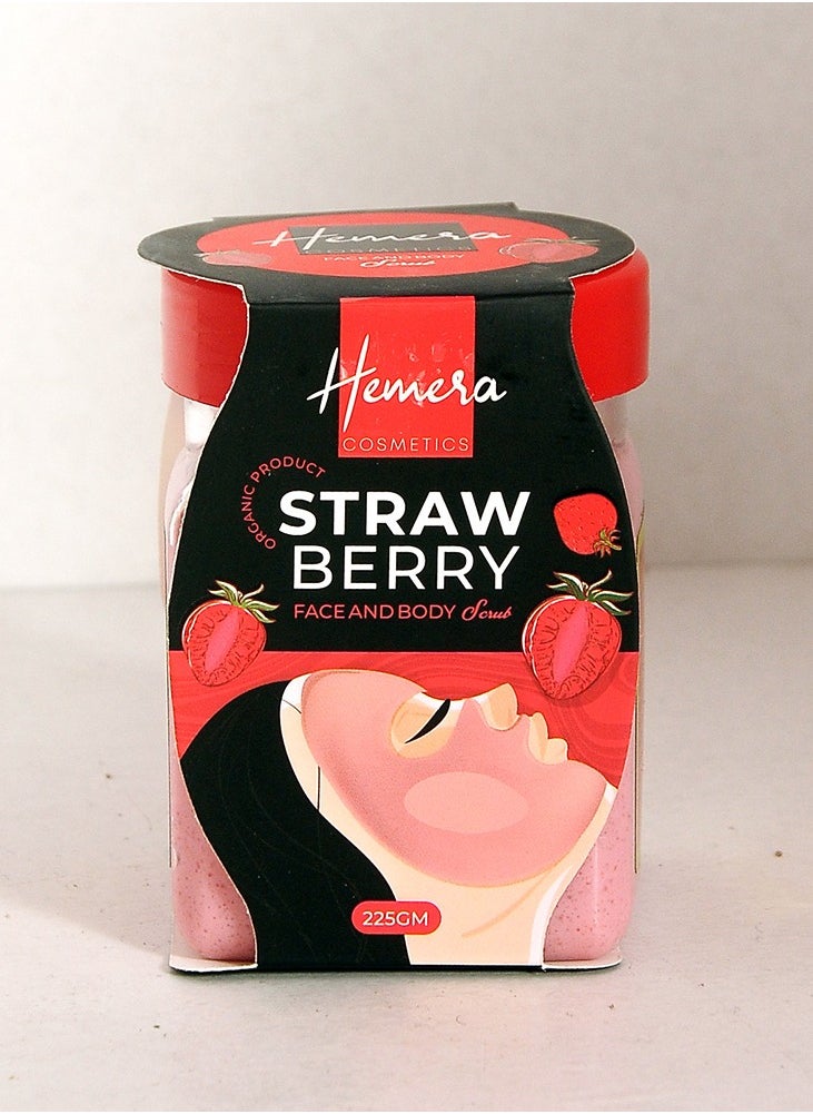 Hemera Hemera strawberry skin and body lightening and exfoliating masks 