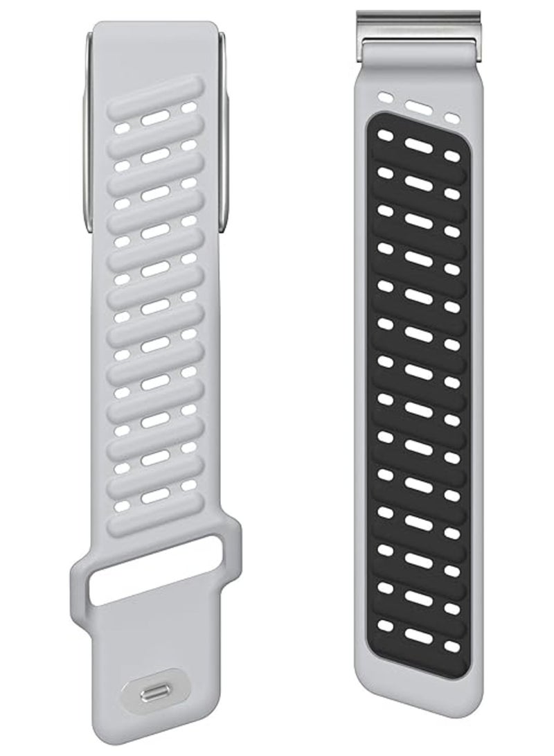 TEMPO Modified SportFlex Silicone Strap for WHOOP 5.0 Life /MG – ECG Compatible, Fitness Tracker Waterproof & Sweatproof Band with U Shaped Connector - Premium Fitness Accessory | NOT for Gen 4 - Image 3