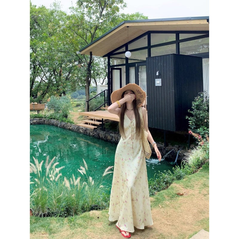 Hepburn style dress, elegant feminine daily styling - Image 2