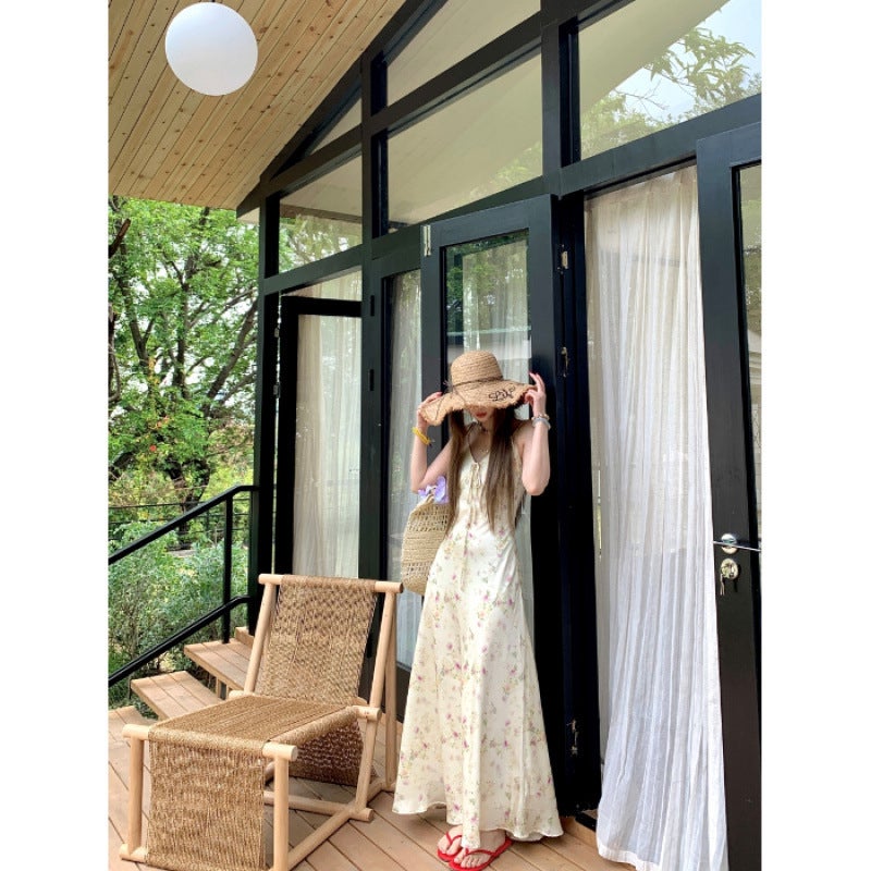 Hepburn style dress, elegant feminine daily styling - Image 1