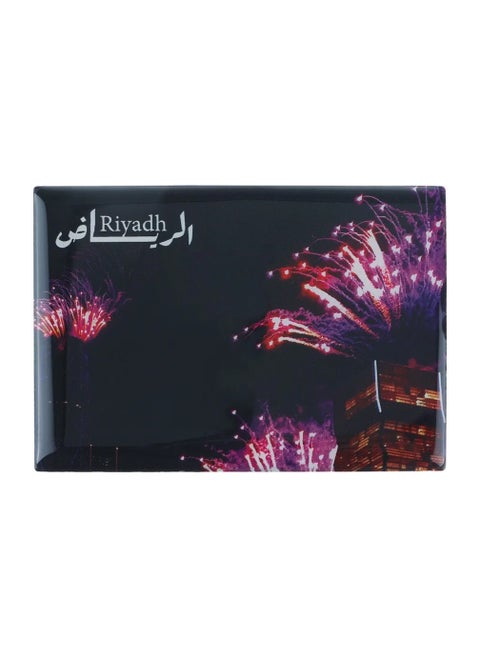 Fridge Magnet Riyadh print from ShababunaXHnak a local brand - distinctive design to add a personal touch - made of high-quality materials to last a long time strong and durable - pctq-13