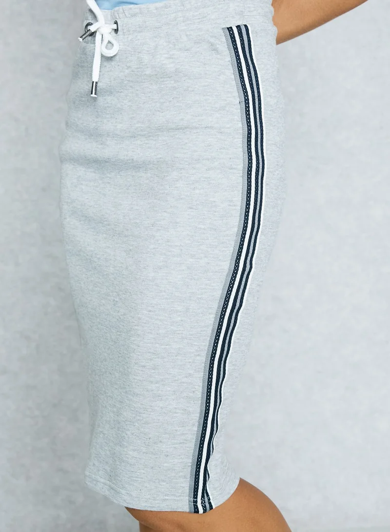 ONLY Side Striped Skirt