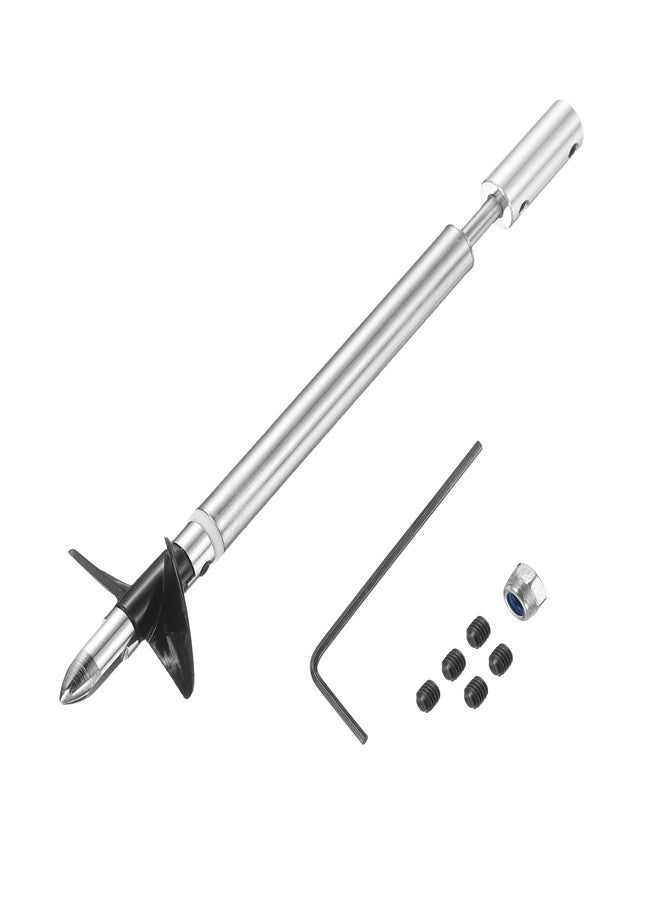 MECCANIXITY Drive Shaft Two Propeller and Coupling Joint for RC Boat Coupler Assemble Kit, L12.5cm Shaft, L8cm Sleeve, D3.6cm Two Propeller, Fit for 3mm Motor Shaft - Image 1