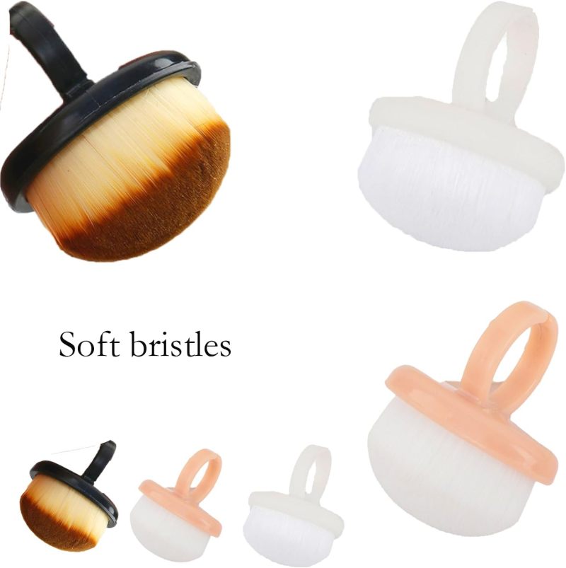 Fingernail Dust Brush Multicolor Nail Scrubber - Nail Cleaning Tool for Manicure Care - Image 4