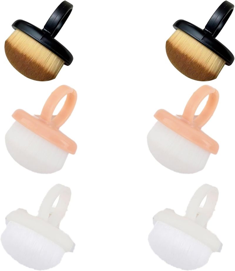 Fingernail Dust Brush Multicolor Nail Scrubber - Nail Cleaning Tool for Manicure Care - Image 1