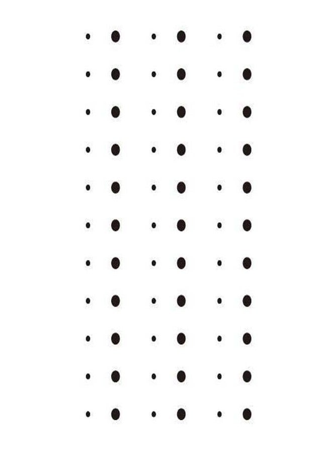 SelHeng 10 Pcs Temporary Tattoos - Black Dot Fake Mole Stickers - Makeup Accessories for Women - Image 1