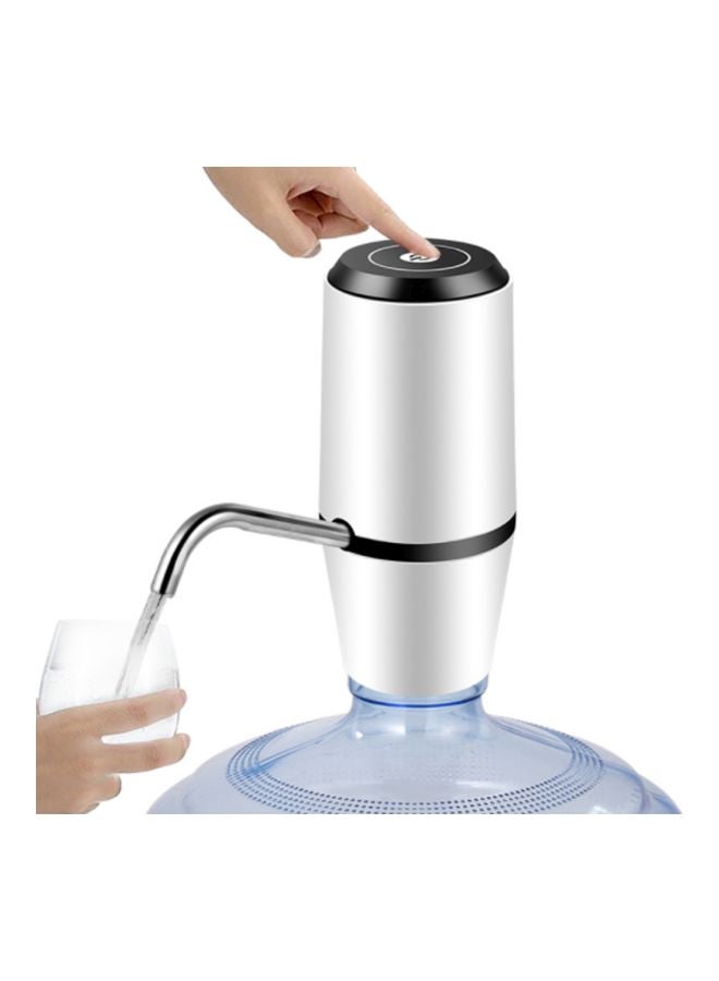 Generic Electric Water Bottle Dispenser Pump With Touch Control White/Black/Silver  - Image 2