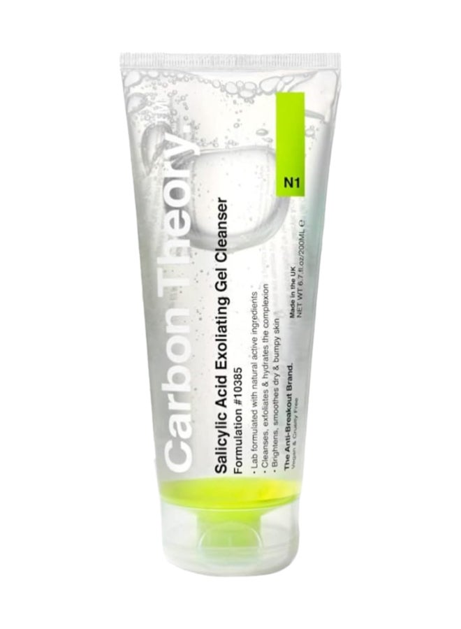 Carbon Theory Salicylic Acid Exfoliating Gel Cleanser - Image 1