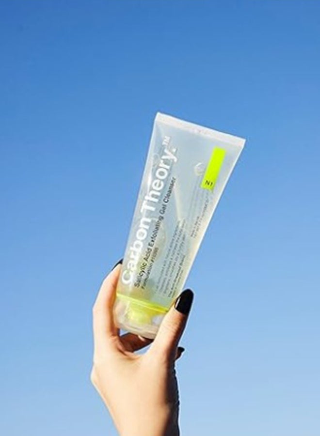 Carbon Theory Salicylic Acid Exfoliating Gel Cleanser - Image 2
