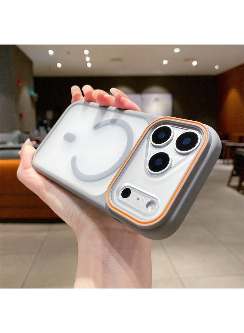 V.nice Frosted, skin-like magnetic, semi-transparent full-coverage shockproof phone case for Apple iPhone 17 Pro Max - Image 1