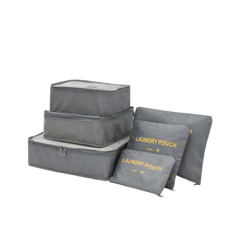 مجموعة حقيبة تخزين السفر من 6 قطع - Image 3