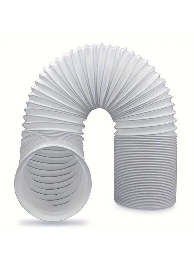 5.12 Inch Universal Portable Air Conditioner Exhaust Hose 1.5m Extendable AC Vent - Image 1