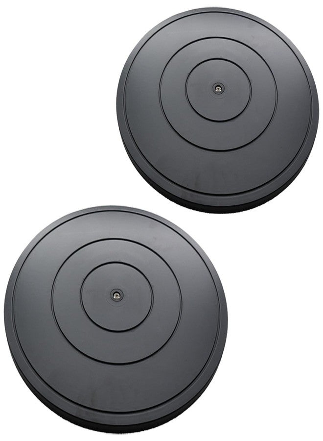 Besimple 2 PCS 16 Inch Lazy Susan Turntable Heavy Duty Rotating Swivel Stand Lazy Susan with Steel Ball Bearings Flat Base Stand for TV/Computer/Monitor/Arts/Crafts/Bonsai/Statue/Cabinet Organizer - Image 1