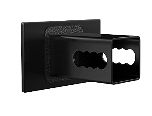 eVerHITCH US American Black & Chrome Flag Emblem Trailer Metal Hitch Cover Fits 2" Receivers - Image 2