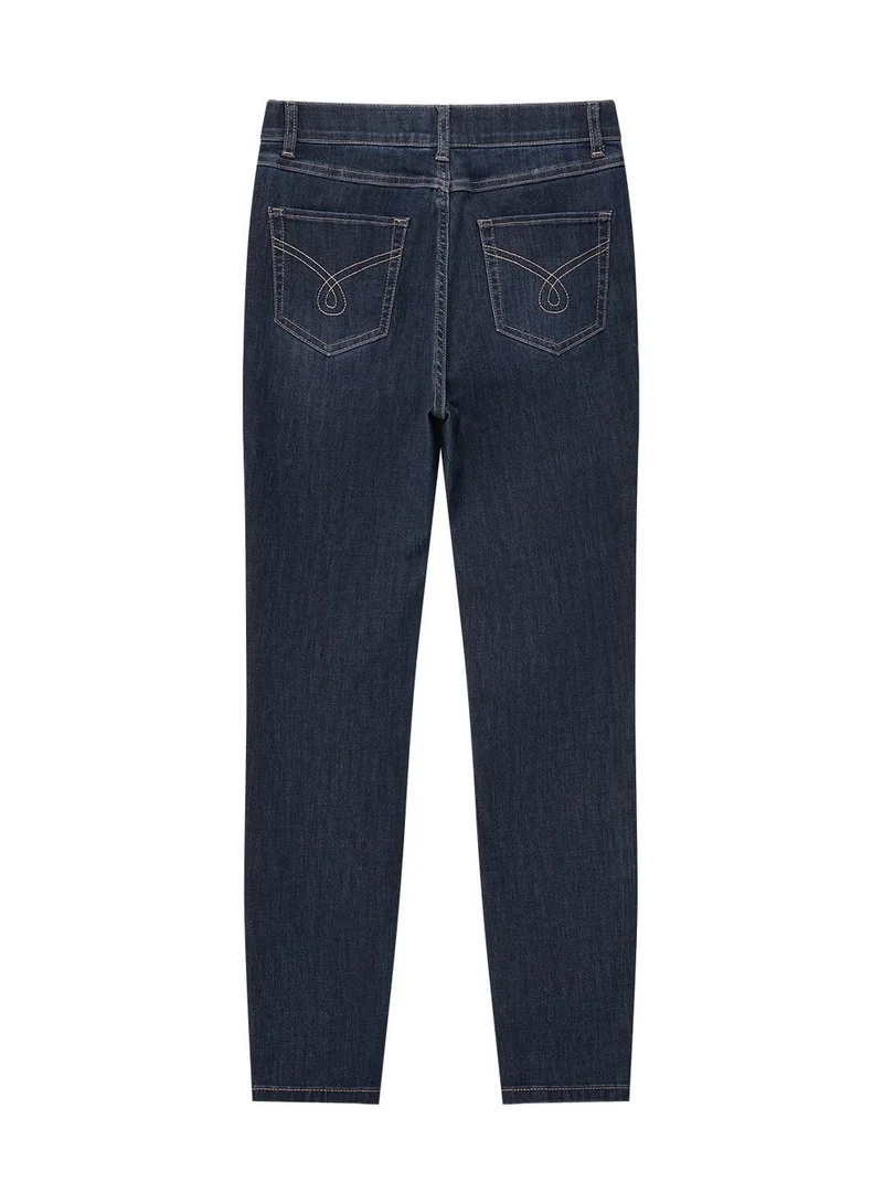 GIORDANO  Women's High Rise Slim Tapered Jeans - Comfortable & Stylish Denim for Women | Best Price UAE